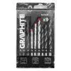 Набор сверл Graphite по металлу, кирпичу, 5–6,8мм, 9шт (54T431) изображение 6