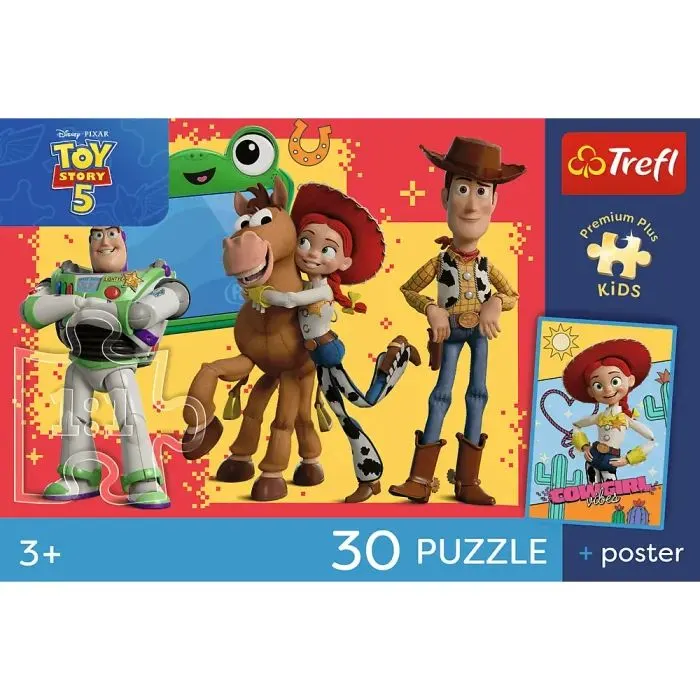 Пазл Trefl Premium Plus Kids Toy Story 5 Приключения игрушек 30 элементов (5900511183443) изображение 4