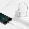 Дата кабель USB 2.0 AM to USB-C 1.0m 3A X37 white HOCO (6931474710512) изображение 3