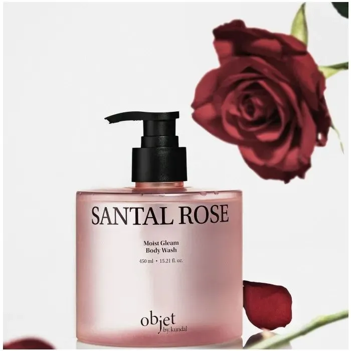 Гель для душа Kundal Objet Santal Rose 450 мл (8809953778439) изображение 2