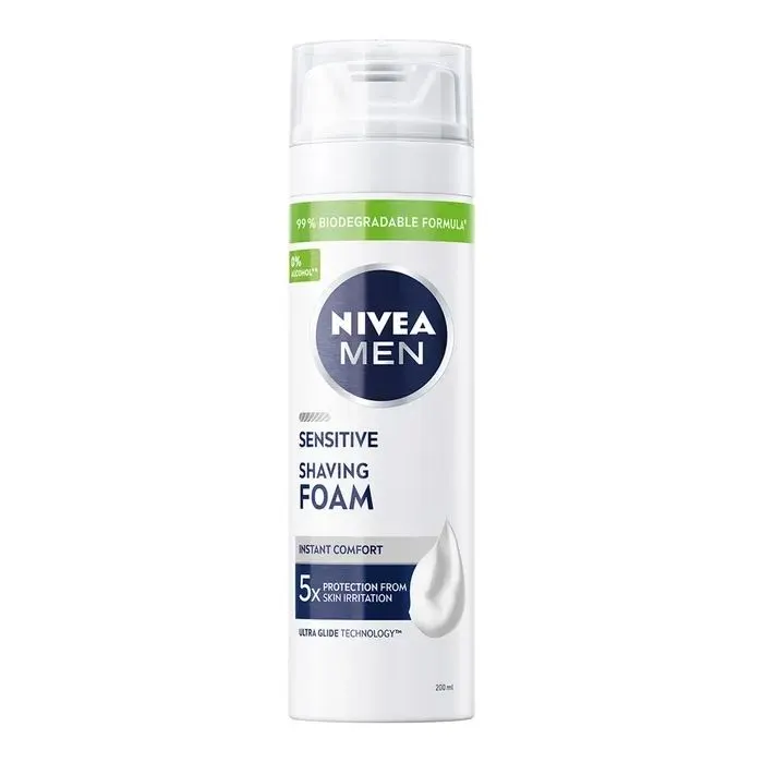 Пена для бритья Nivea MEN Sensitive Shaving Foam 200 мл (4005808222742)