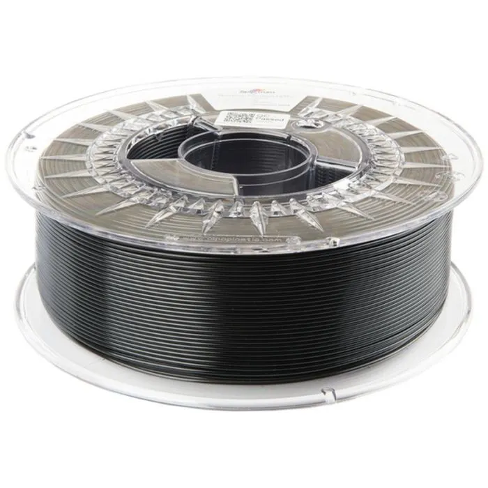 Пластик для 3D-принтера Spectrum PET-G Premium Transparent 1.75mm 1kg Black (80473) зображення 2