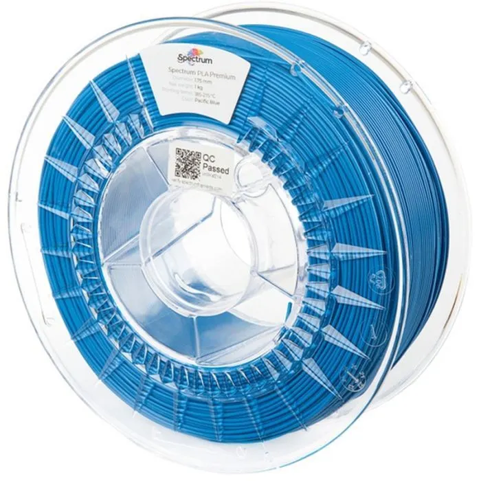 Пластик для 3D-принтера Spectrum PLA Premium 1.75mm 1kg Blue, Pacific (80016)