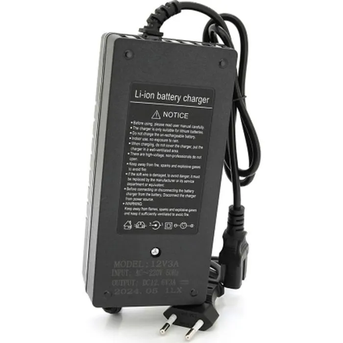 Мережевий зарядний пристрій для АКБ Voltronic Li-ion 12V(12,6V), 3S, 3A (YH-SCh12630-3S)