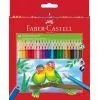 Карандаши цветные Faber-Castell 48 кольорів тригранні + стругачка, 120548 (23062)