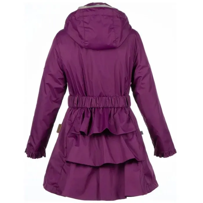 Пальто дитяче Huppa LEANDRA 18030004 бордовий 80034 152 (4741468750309) зображення 2