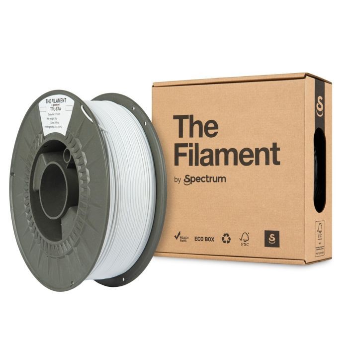 Пластик для 3D-принтера The Filament TPU-87A 1.75mm BLACK 1kg (TF-24131) изображение 3