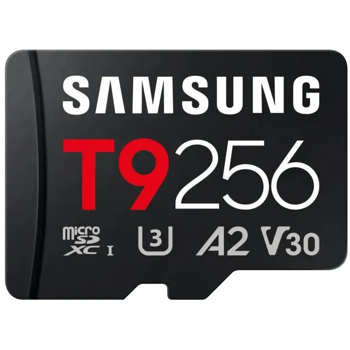 Карта памяти Samsung 256GB microSDXC class 10 UHS-I U3 V30 A2 T9 (MB-MH256T/WW)