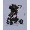 Коляска Kidilo 3в1 H2D (grey) (1071346) зображення 5