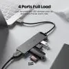 Концентратор Vention USB 3.0 to 4xUSB 3.0 1.0m power supply black (CHLBF-SCB2) изображение 2