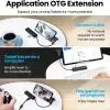 Концентратор Vention USB 3.0 to 4xUSB 3.0 1.0m power supply black (CHLBF-SCB2) изображение 4