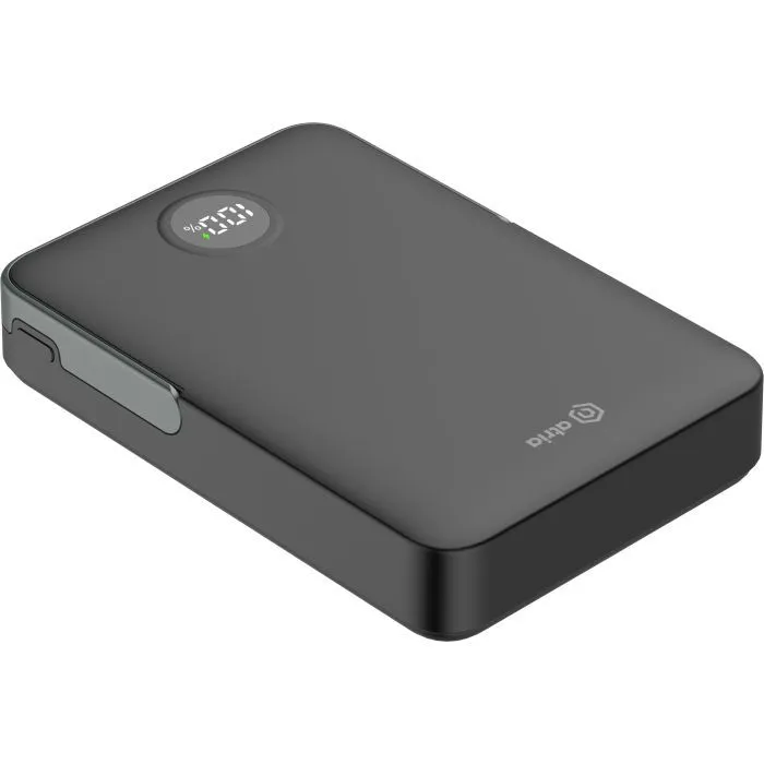 Батарея універсальна Atria 10000mAh, PD/20W, 15W Wireless MagSafe, Black (WPD-W57B) зображення 8