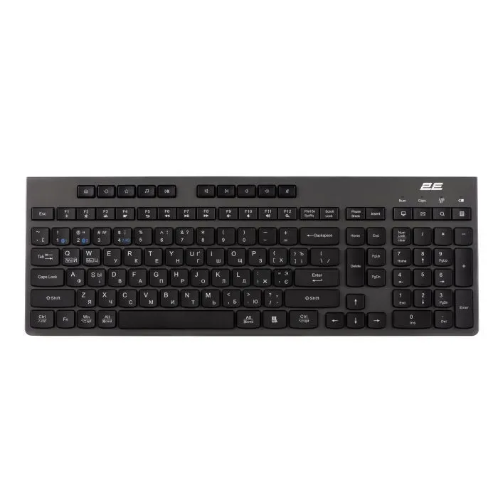 Клавиатура 2E KS280 Wireless Black/Gray (2E-KS280WBGR_AK)