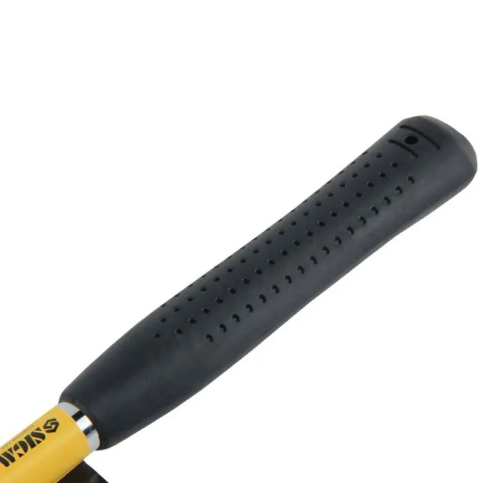 Киянка Sigma 450г, гумова, біла, металева обгумована рукоятка (4317421) изображение 3
