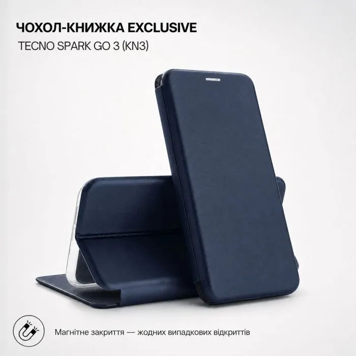 Чехол для мобильного телефона BeCover Exclusive Tecno Spark Go 3 (KN3) Deep Blue (716174) изображение 6