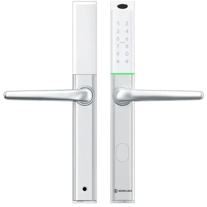 Розумний замок SEVEN LOCK SL-7763BF white (SL7763BFw) зображення 2