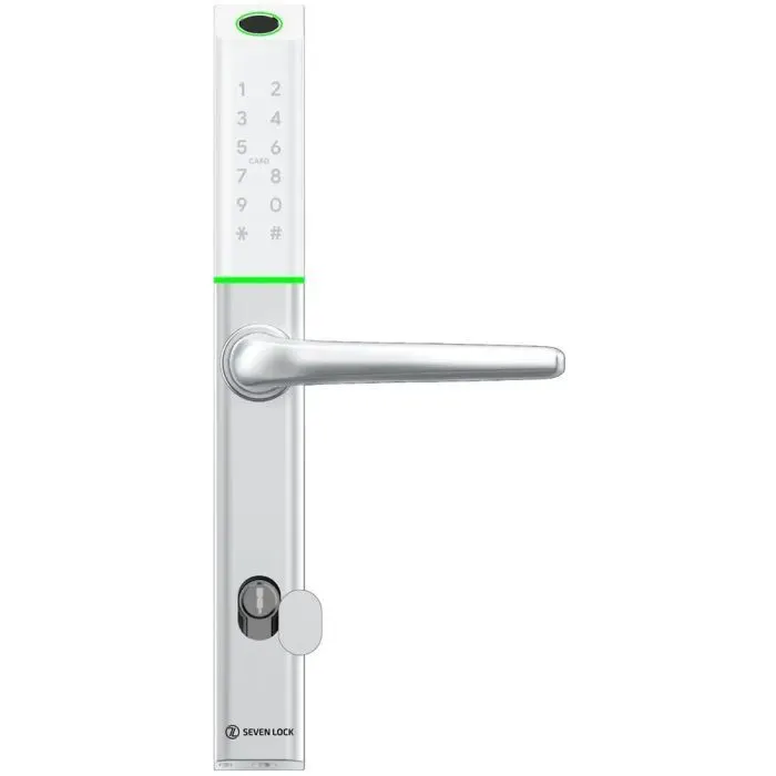 Розумний замок SEVEN LOCK SL-7763BF white (SL7763BFw) зображення 4