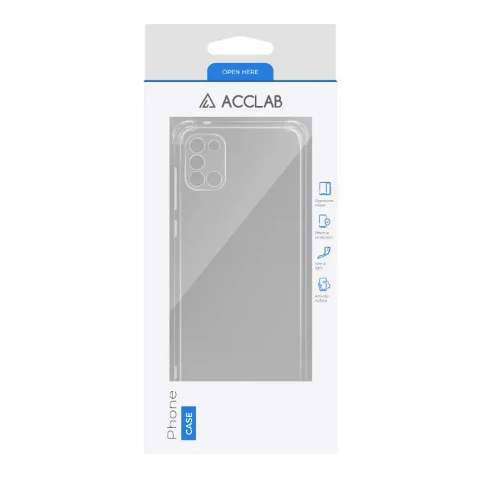 Чохол до мобільного телефона ACCLAB ShockProof Samsung Galaxy A31 Transparent (1283126553851) зображення 2