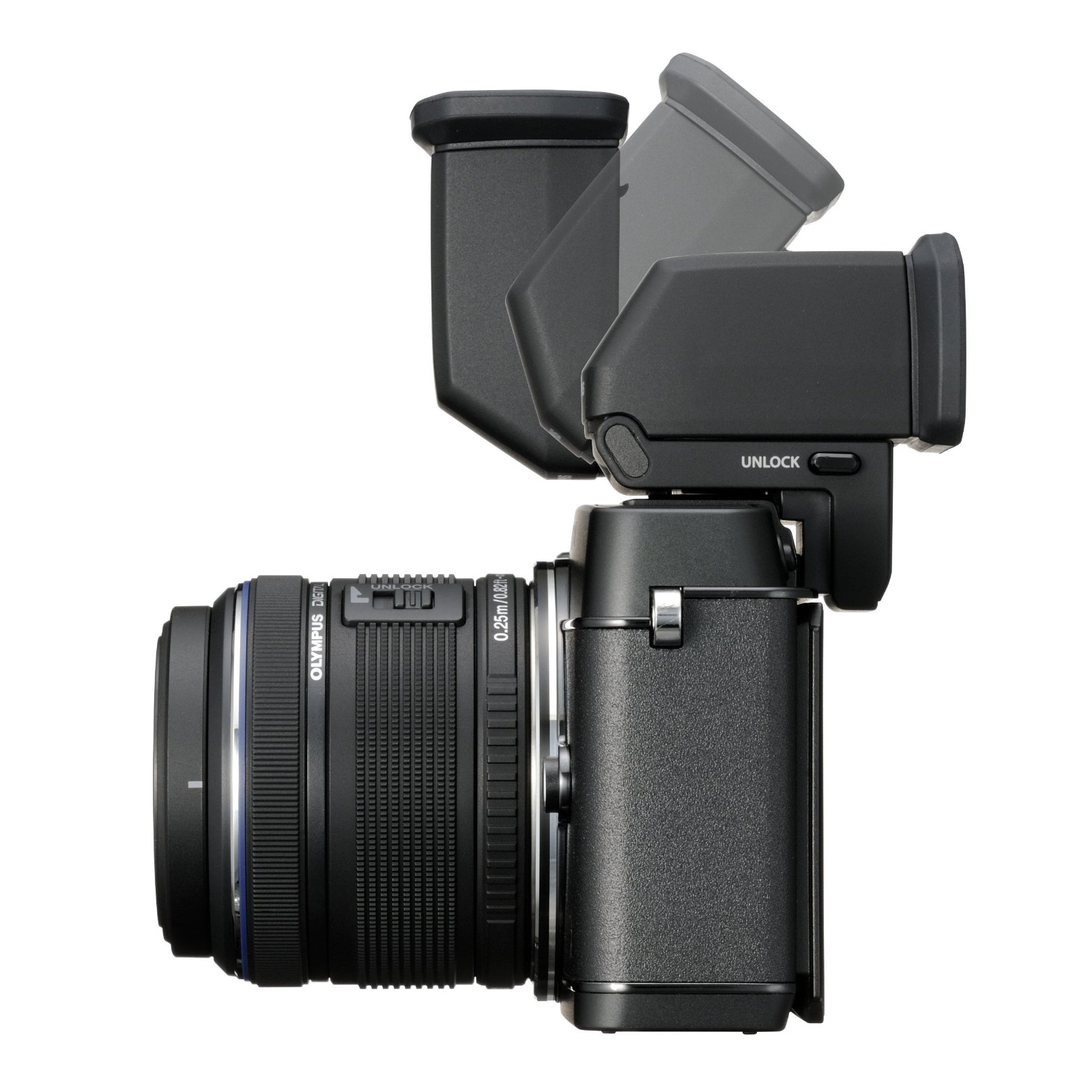 Цифровий фотоапарат Olympus E-P5 14-42 mm Kit + VF4 black/black (V204051BE020) зображення 8