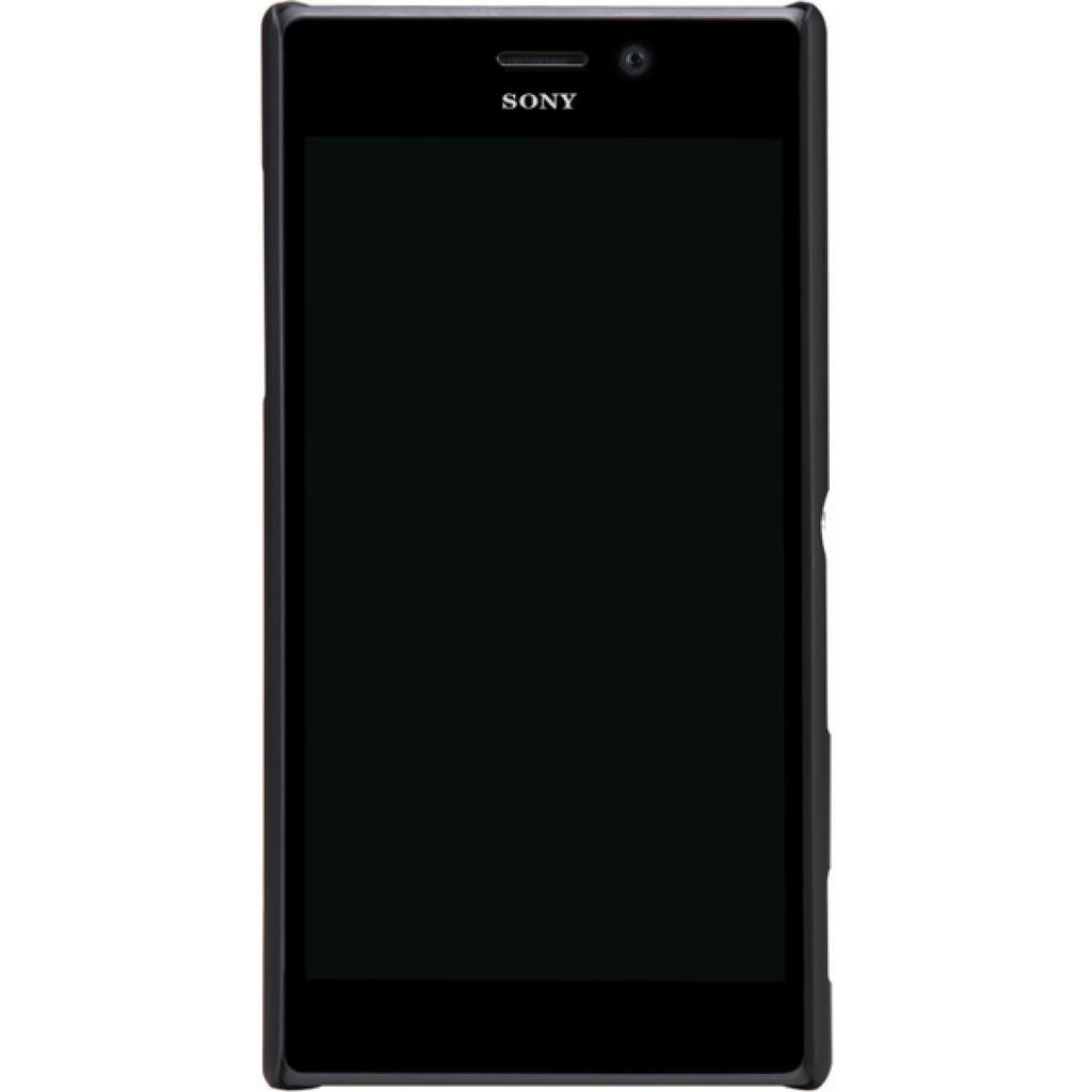 Чохол до мобільного телефона Nillkin для Sony Xperia M2 /Super Frosted Shield/Black (6147172) зображення 5