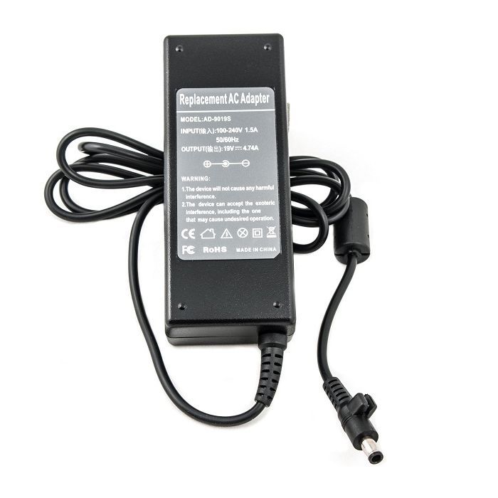 Блок питания к ноутбуку PowerPlant SAMSUNG 220V, 19V 90W 4.74A (5.5*3.0) (SA90F5530)