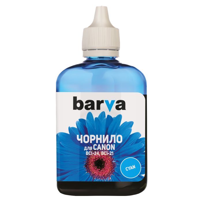 Чорнило Barva CANON BCI-24 90г BLACK (C24-280)