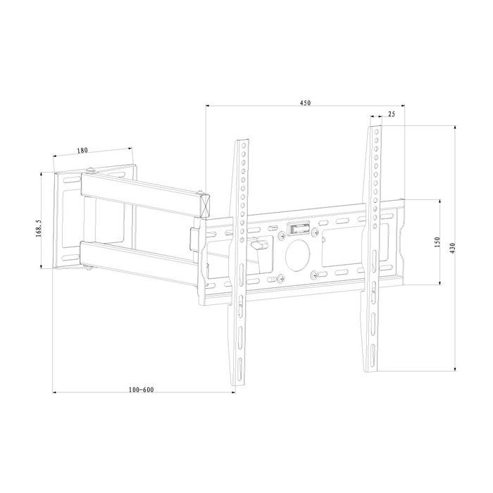 Кронштейн X-Digital STEEL SA345 Black зображення 2