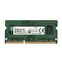 Модуль памяти для ноутбука SoDIMM DDR3 4GB 1600 MHz Kingston (KTD-L3CL/4G)