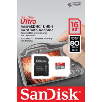Карта памяти SanDisk 16GB microSDHC Class 10 UHS-I (SDSQUNC-016G-GN6IA) изображение 4