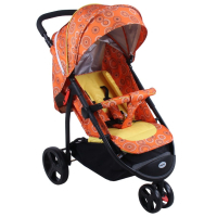 Коляска BabyHit Trinity Orange circles (14140) изображение 3