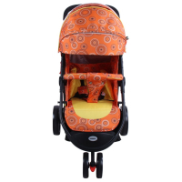 Коляска BabyHit Trinity Orange circles (14140) изображение 5
