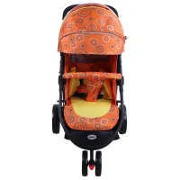 Коляска BabyHit Trinity Orange circles (14140) изображение 5
