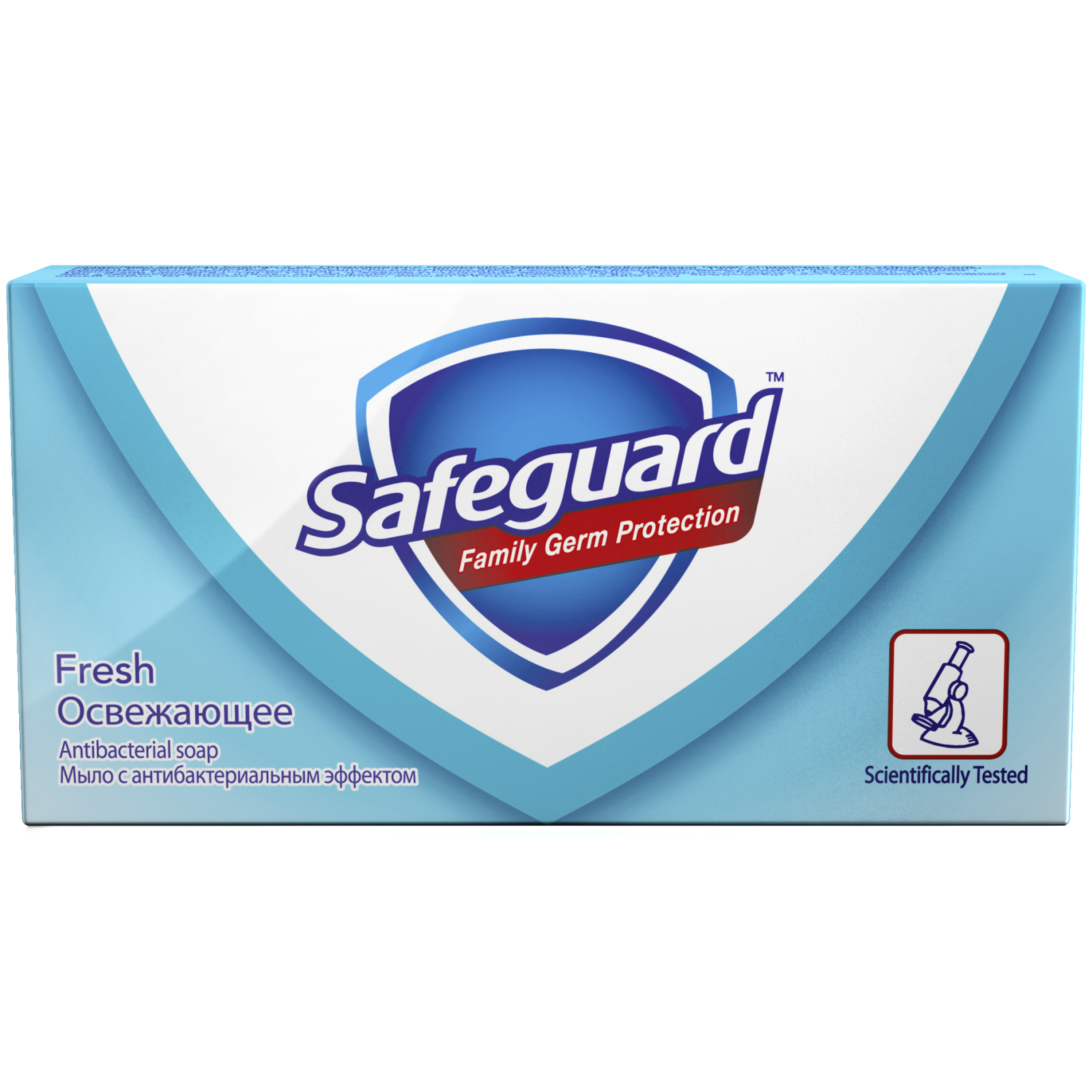 Твердое мыло Safeguard Сила свежести 90 г (5000174349610)