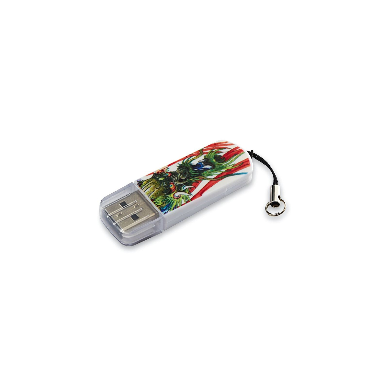 USB флеш накопитель Verbatim 32GB STORE'N'GO MINI TATTOO DRAGON USB 2.0 (49899)