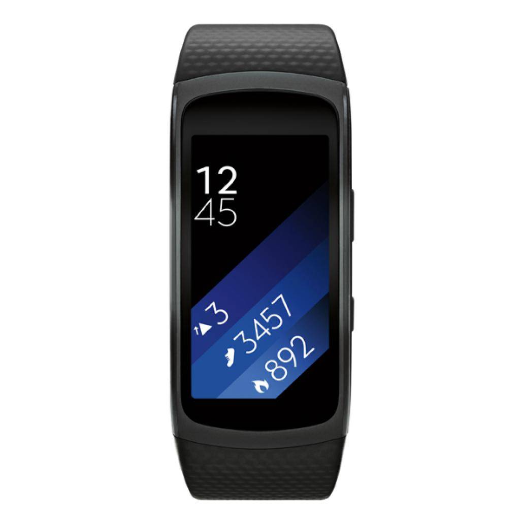 Фітнес браслет Samsung Gear Fit 2 Dark Grey (SM-R3600DAASEK) зображення 2