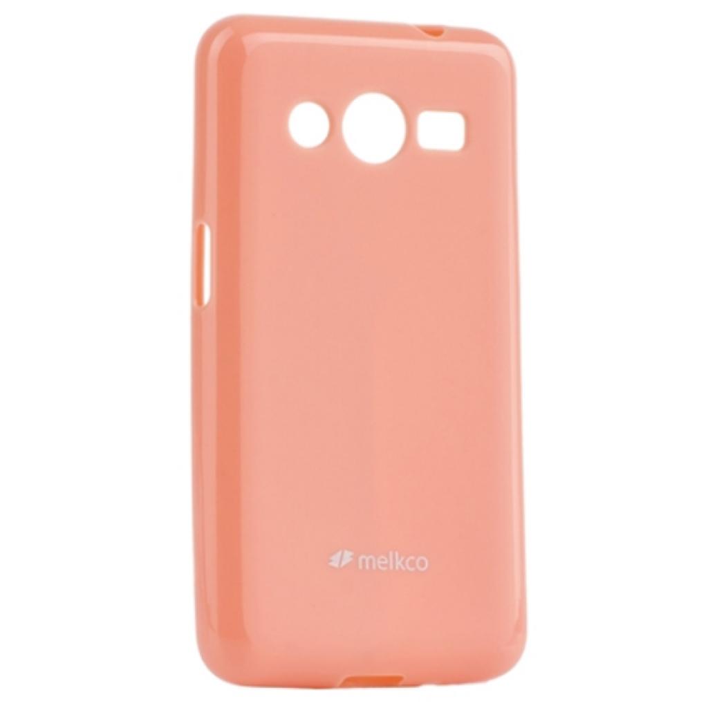 Чохол до мобільного телефона Melkco для Samsung G355/Core 2 Poly Jacket TPU Pink (6174673)