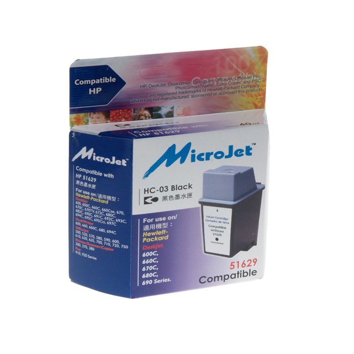 Картридж Microjet для HP №29 Black (HC-03)