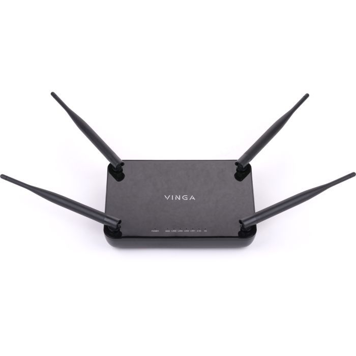 Маршрутизатор Vinga WR-AC1200 Long Range (WR-AC1200-LR) зображення 8