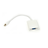Photos - Cable (video, audio, USB) Power Plant Перехідник mini DisplayPort to VGA PowerPlant  KD00AS1281 (KD00AS1281)