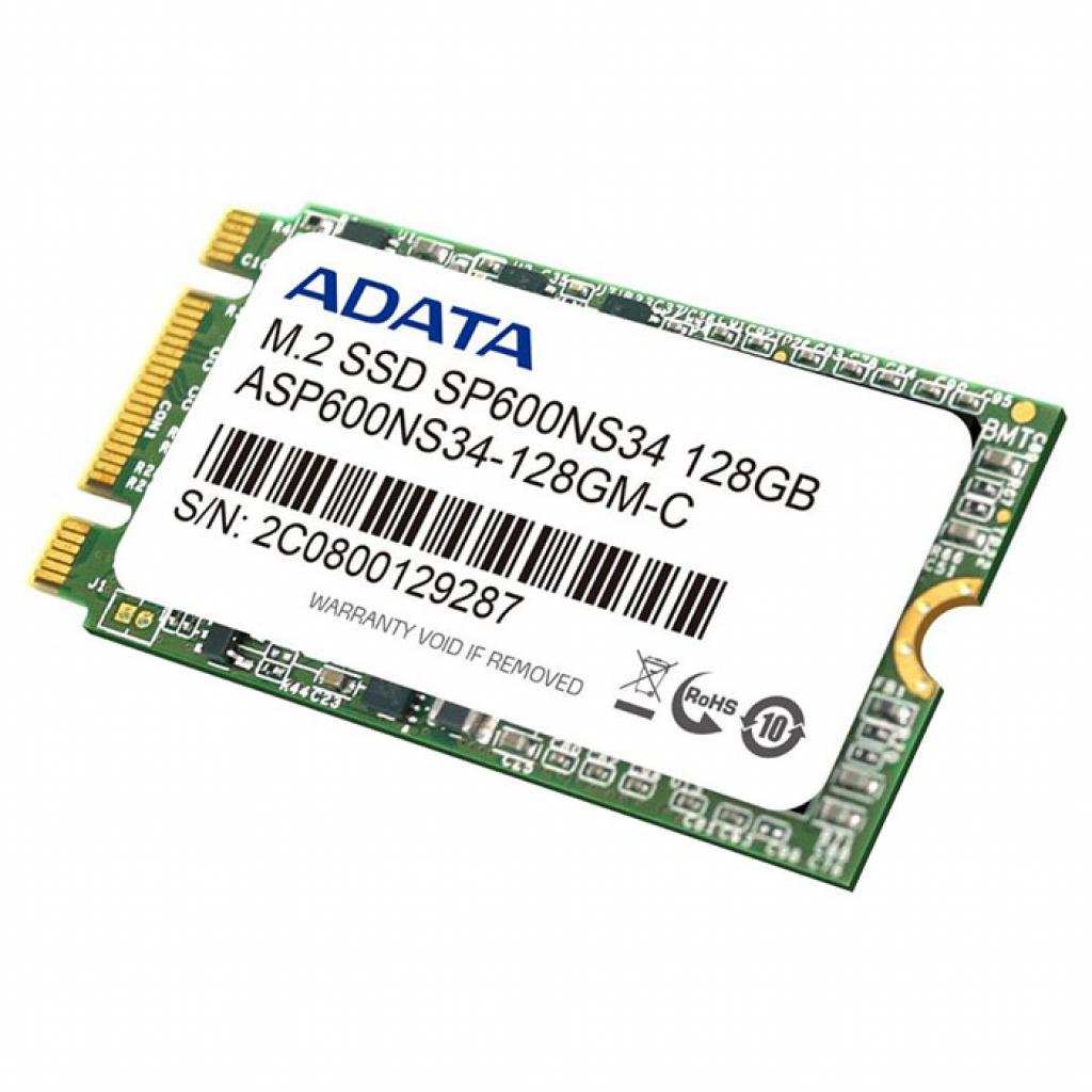 Накопичувач SSD M.2 2242 128GB ADATA (ASP600NS34-128GM-C) зображення 3