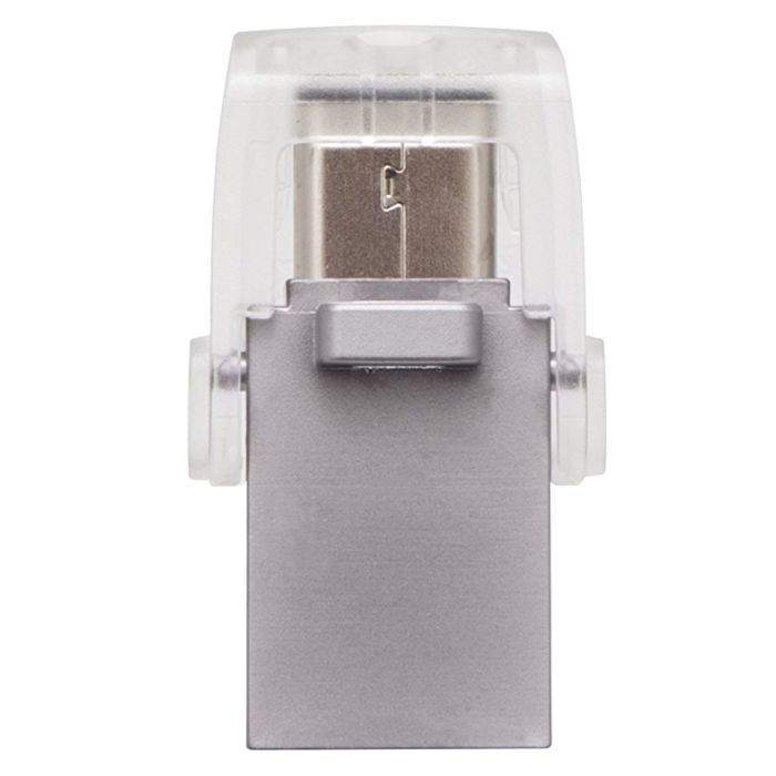 USB флеш накопитель Kingston 128GB DataTraveler microDuo 3C USB 3.0/Type C (DTDUO3C/128GB) изображение 3