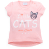 Набір дитячого одягу Breeze футболка с котиком и штанишки с кармашками (8983-74G-peach) зображення 2