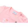 Набір дитячого одягу Breeze футболка с котиком и штанишки с кармашками (8983-74G-peach) зображення 5