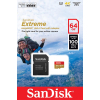 Карта памяти SanDisk 64GB microSD class 10 V30 A1 UHS-I U3 4K Extreme Action (SDSQXAF-064G-GN6AA) изображение 3