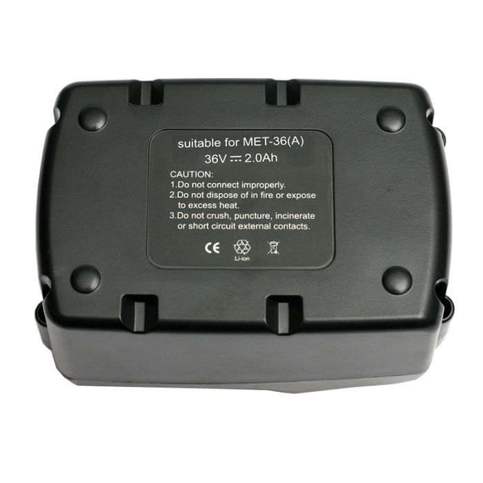 Аккумулятор к электроинструменту PowerPlant для METABO GD-MET-36 36V 2Ah Li-Ion (DV00PT0020) изображение 2