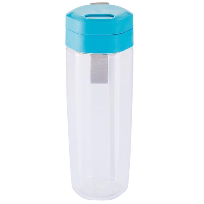 Пляшка для води XD Modo с трубочкой синяя (P436.045) зображення 2