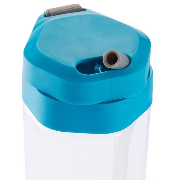 Пляшка для води XD Modo с трубочкой синяя (P436.045) зображення 8
