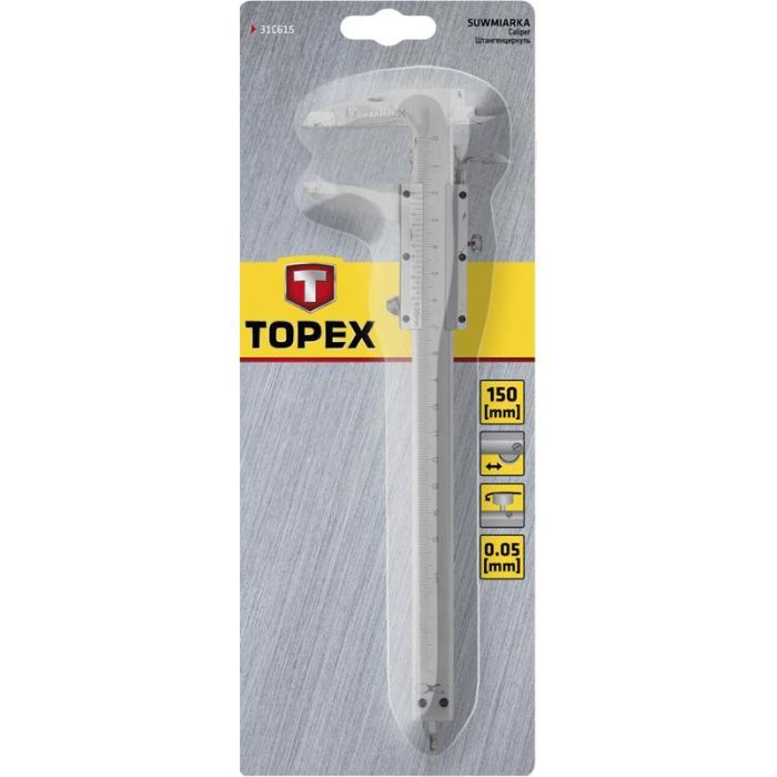 Штангенциркуль Topex 150 мм (31C615) изображение 2