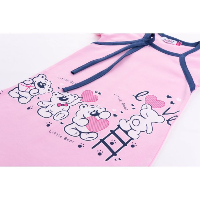 Піжама дитяча Matilda і халат з ведмедиками "Love" (7445-104G-pink) зображення 8