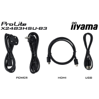 Монитор iiyama X2483HSU-B3 изображение 10